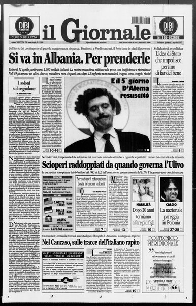 Il giornale : quotidiano del mattino